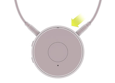 SAMBA 2 GO - tilslutning af halsslynge SAMBA 2 GO - tilslutning af halsslynge